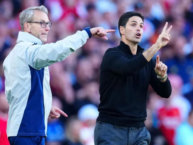 dominance and handbrake they are two different words mikel arteta has said the stats back up his approach against manchester city photo afp