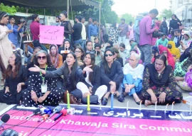 protest staged against killing of trans persons protest staged against killing of trans persons