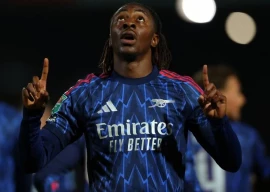 eze nets first goal as arsenal join man city in league cup last 16 eze nets first goal as arsenal join man city in league cup last 16