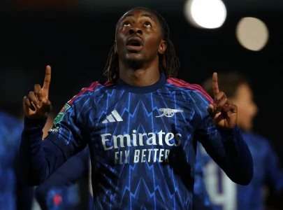 eze nets first goal as arsenal join man city in league cup last 16 eze nets first goal as arsenal join man city in league cup last 16