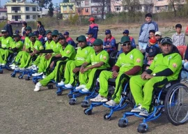 pak wheelchair cricket team dominate afghanistan in t20 opener
