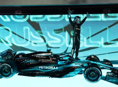 russell wins singapore gp as mclaren seal constructors title