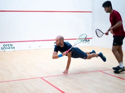 noor zaman stuns marche to reach open squash classic quarterfinals