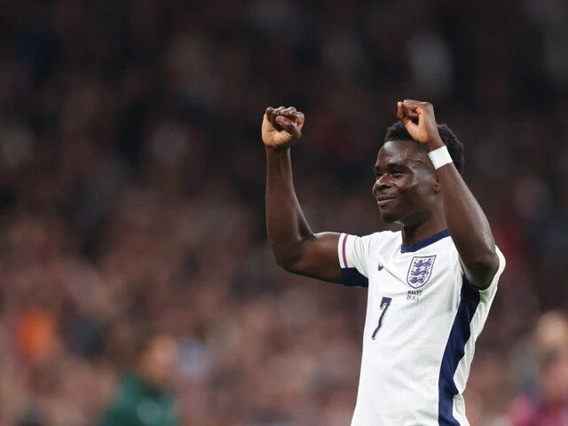 bukayo saka makes history as england extend winning streak against wales photo afp bukayo saka makes history as england extend winning streak against wales photo afp
