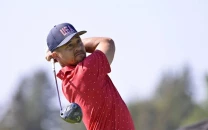 schauffele jumps into share of second in japan schauffele jumps into share of second in japan