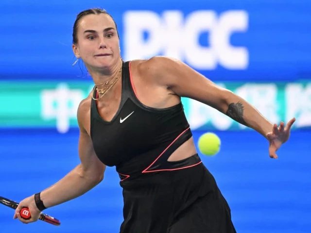 aryna sabalenka powered into her 11th semi final of the year photo afp