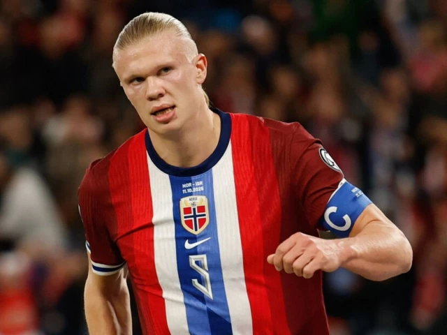 erling haaland reached 21 goals for the season for club and country as his hat trick helped norway to a 5 0 win over israel in their world cup qualifier photo afp