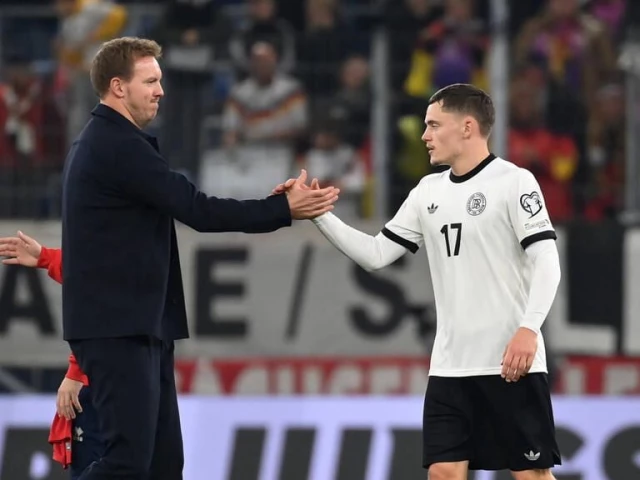 germany coach julian nagelsmann backed under fire liverpool midfielder florian wirtz to shine in the premier league photo afp