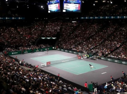 paris masters prepares for bow on second biggest court in world paris masters prepares for bow on second biggest court in world