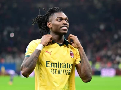 leao double fires ac milan past livid fiorentina leao double fires ac milan past livid fiorentina