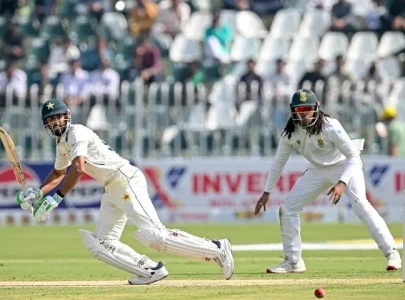 pakistan ride luck to reach 177 3 in second south africa test pakistan ride luck to reach 177 3 in second south africa test