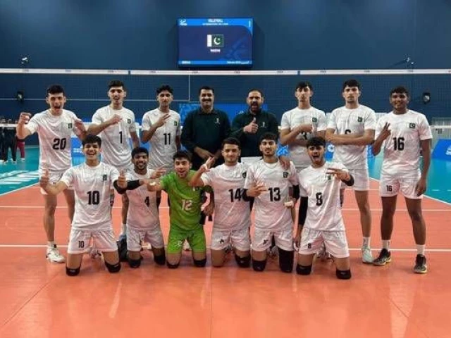 Pakistan set to face China in Asian Youth Games volleyball quarterfinals | The Express Tribune Pakistan set to face China in Asian Youth Games volleyball quarterfinals | The Express Tribune