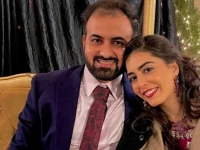 human rights lawyer and social activist imaan mazari and her husband hadi ali chattha photo file