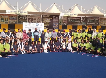 friendly women s hockey series kicks off in karachi