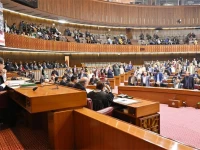 the national assembly has passed the 27th constitution amendment bill 2025 on wednesday photo radio pakistan