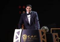 morocco s achraf hakimi speaks after receiving the african men s player of the year award in rabat photo afp morocco s achraf hakimi speaks after receiving the african men s player of the year award in rabat photo afp