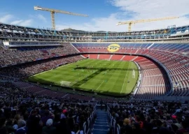 barcelona welcome athletic bilbao on saturday to camp nou for the reopening after more than two years wait photo afp