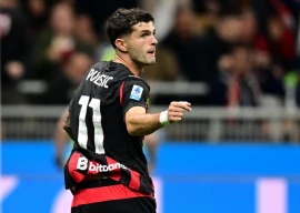 christian pulisic fired ac milan to derby victory with the only goal in sunday s 1 0 win over inter milan photo afp