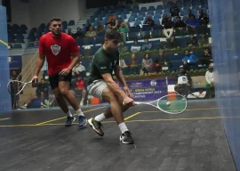 pakistan s top contenders delivered a commanding performance at the cas serena hotels international squash championship 2025 on wednesday photo app