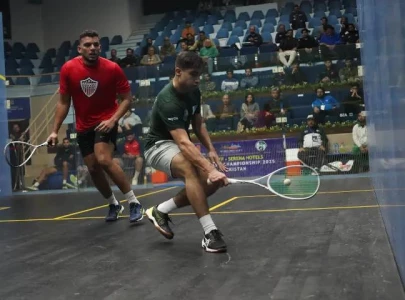 pakistan storm into cas serena hotels international squash semifinals