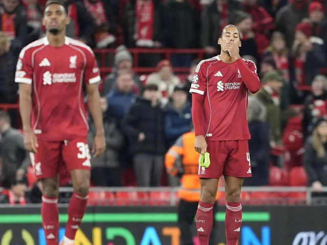 virgil van dijk is dejected after liverpool suffer another defeat photo afp