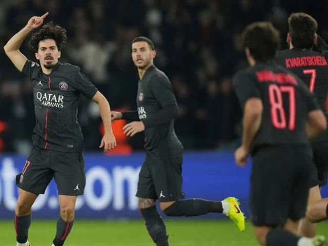 vitinha s hat trick inspired psg to a comeback victory over tottenham photo afp vitinha s hat trick inspired psg to a comeback victory over tottenham photo afp