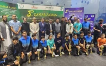 over 400 young players compete at 3rd qamar zaman junior squash championship