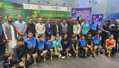 the 3rd qamar zaman all pakistan national junior squash championship concluded in peshawar crowning winners across boys and girls categories photo psf