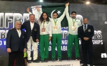 olympian sadaf siddique grabs bronze medal at world fitness challenge and bodybuilding championship
