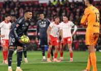 french forward kylian mbappe earned real madrid a point from the penalty spot photo afp