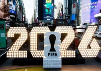 the year 2026 is displayed in new york s times square to promote the fifa world cup which will be staged across 16 cities in the united states canada and mexico photo reuters