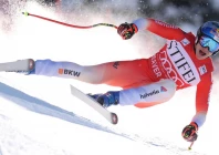 marco odermatt won the beaver creek downhill in commanding style on thursday to notch his third victory photo afp
