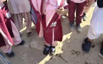 third incident in a row one more child falls into open manhole in karachi