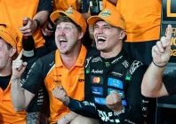 lando norris held on to clinch his maiden f1 world title in abu dhabi photo afp