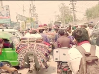 gridlocks overloadded vehicles choke depalpur