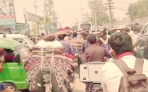 gridlocks overloadded vehicles choke depalpur gridlocks overloadded vehicles choke depalpur