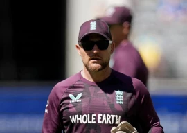 brendon mccullum brushed off concerns that his job was on the line heading into the third test against australia photo afp