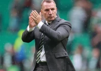 brendan rodgers left celtic despite steering them to successive league title triumphs in scotland photo afp