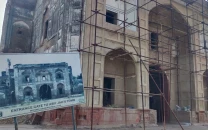 from jahangir to nur jahan restoration work underway at shahdara complex from jahangir to nur jahan restoration work underway at shahdara complex