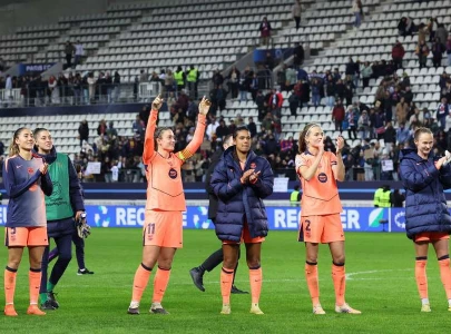 barcelona lyon and chelsea reach women s champions league quarters barcelona lyon and chelsea reach women s champions league quarters