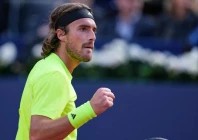 greece s stefanos tsitsipas said he completed five weeks of off season training without pain photo afp