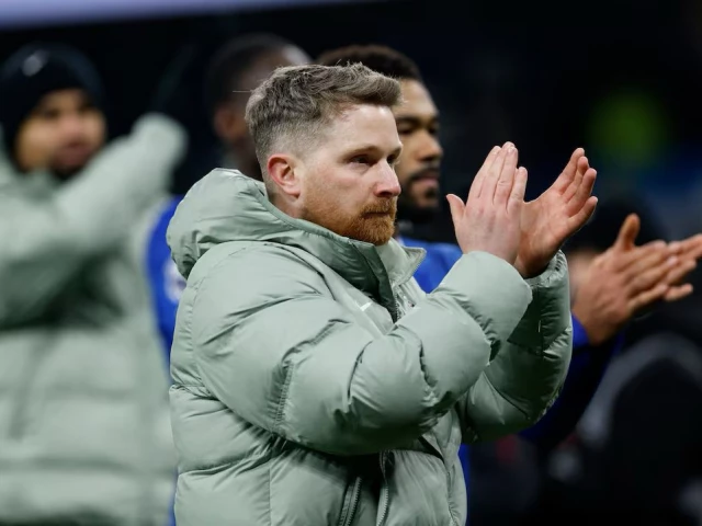 chelsea interim manager calum mcfarlane after the match photo reuters chelsea interim manager calum mcfarlane after the match photo reuters