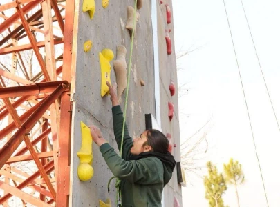 9th national rock climbing championship concludes in islamabad