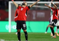 mohamed salah celebrates after his goal helped egypt reach the africa cup of nations semi finals photo reuters