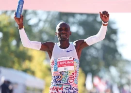 jacob kiplimo won his third consecutive men s world cross country title photo afp