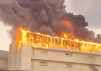 fire guts restaurant on tipu sultan road