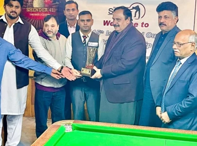 abdul javed junior wins islamabad cup snooker championship