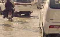 once a model neighbourhood now swamped by sewage