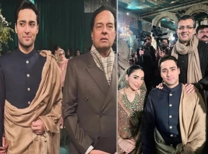 junaid safdar s colourful mehndi celebration held in lahore