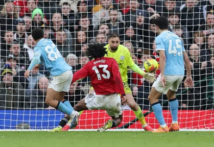 manchester united s patrick dorgu scores their second goal photo reuters